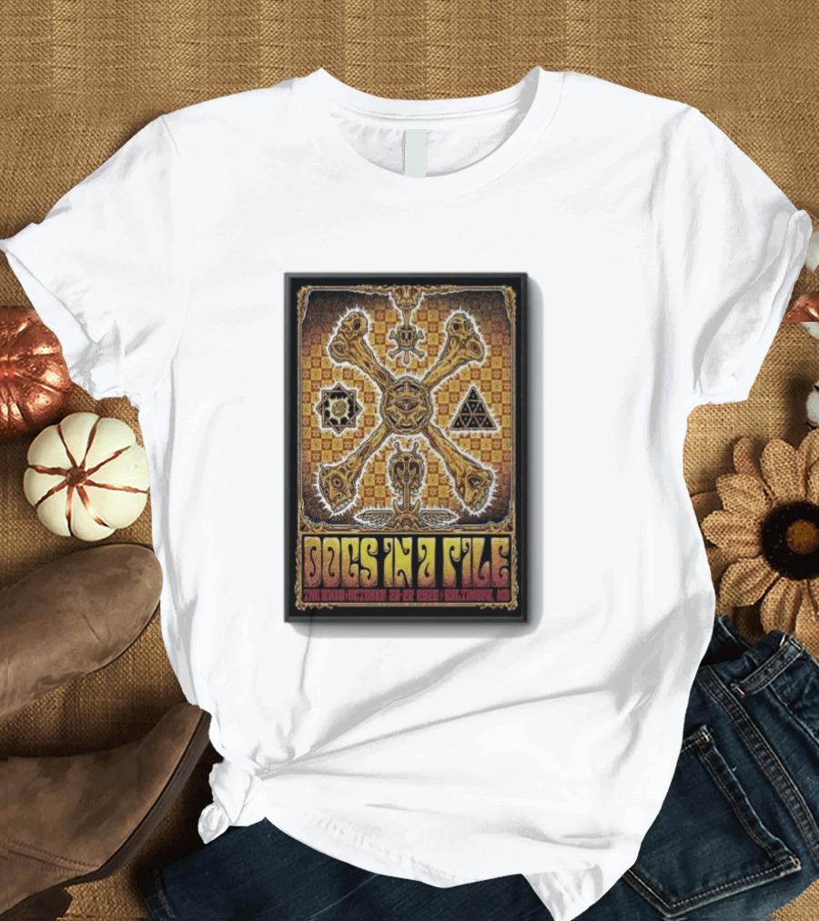 Dogs In A Pile Baltimore MD October 20 22 2026 Tour T-Shirt