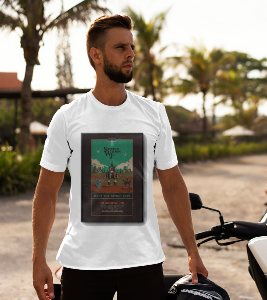 Stephen Wilson Jr. Gary The Torch 2026 Glasgow UK 02 Academy October 19 20 Sorcha Richardson T-Shirt