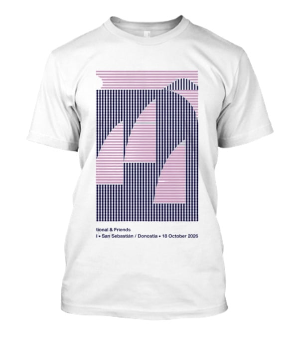 The National And Friends Kursaal San Sebastian Donostia Gig October 18 2026 Auditorio Kursaal T-Shirt