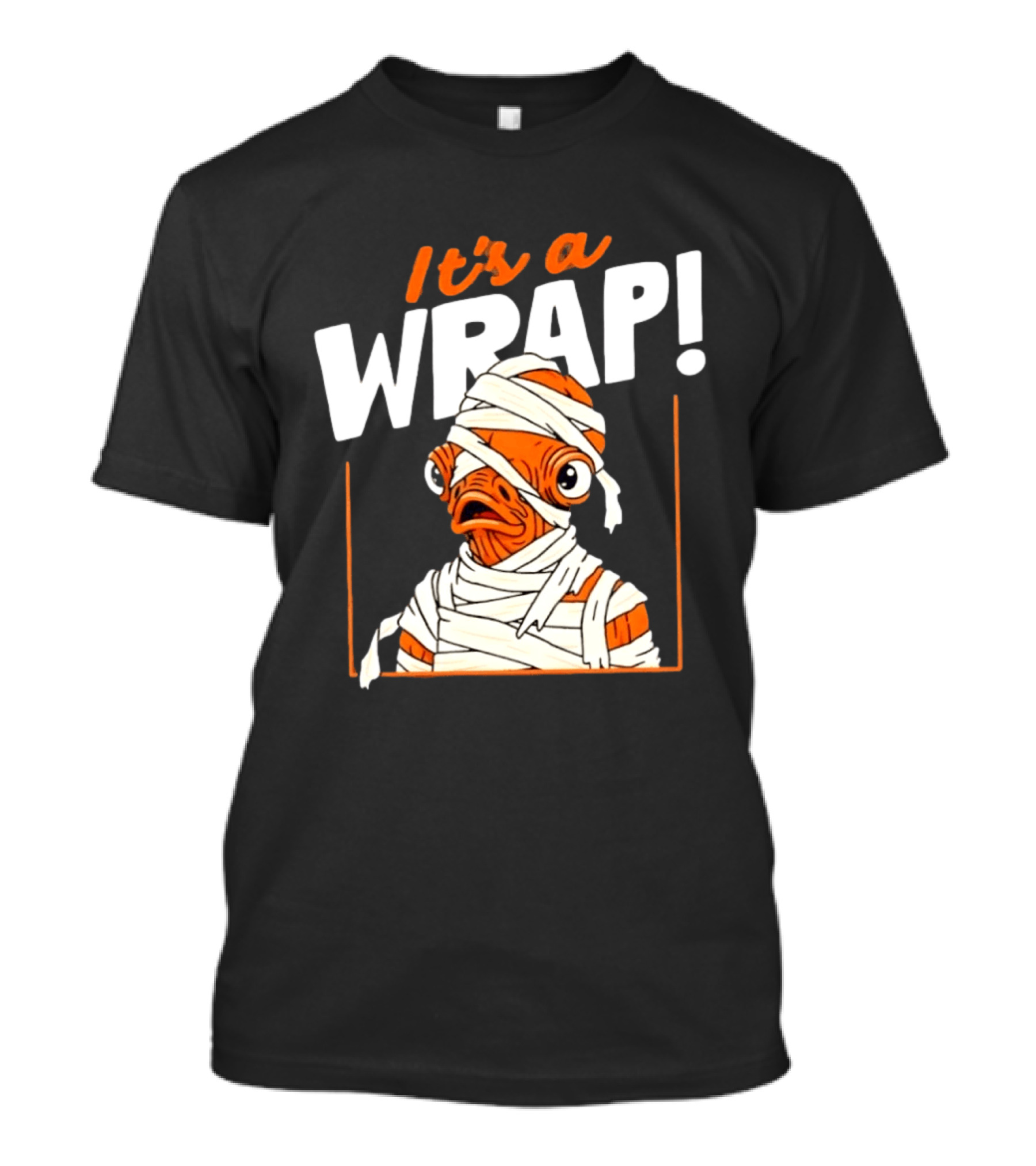 Admiral Ackbar It's A Wrap Mummy Star Wars T-Shirt