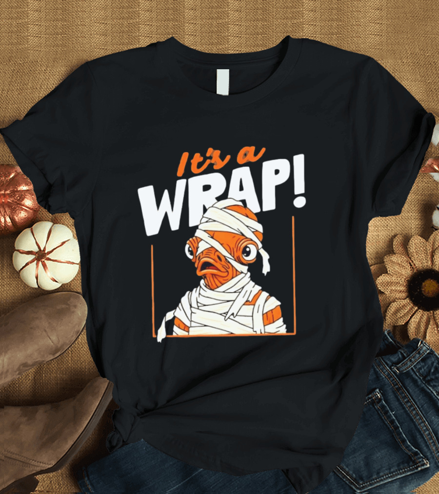 Admiral Ackbar It's A Wrap Mummy Star Wars T-Shirt