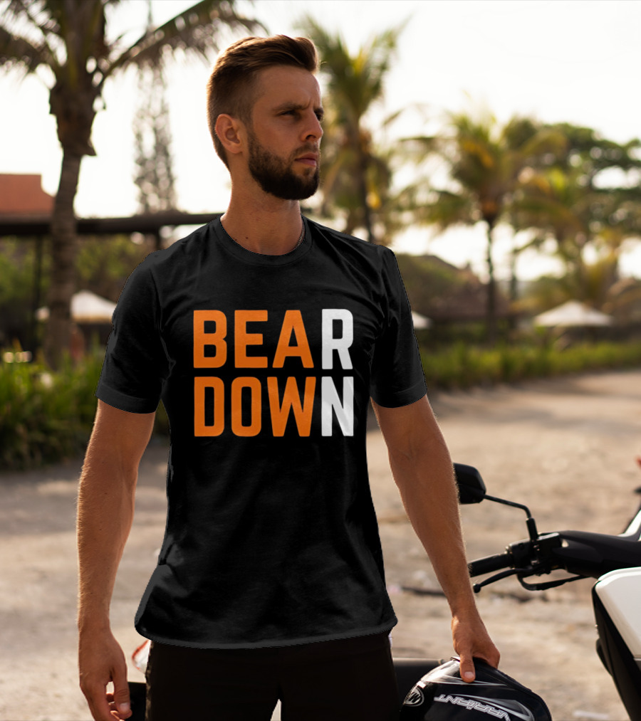 Bear Down Chicago Football Team Spirit T-Shirt