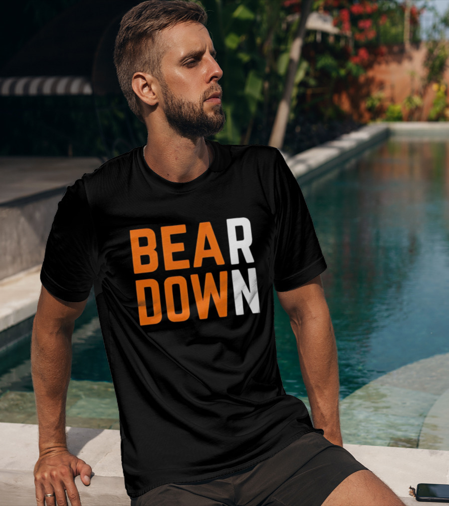 Bear Down Chicago Football Team Spirit T-Shirt