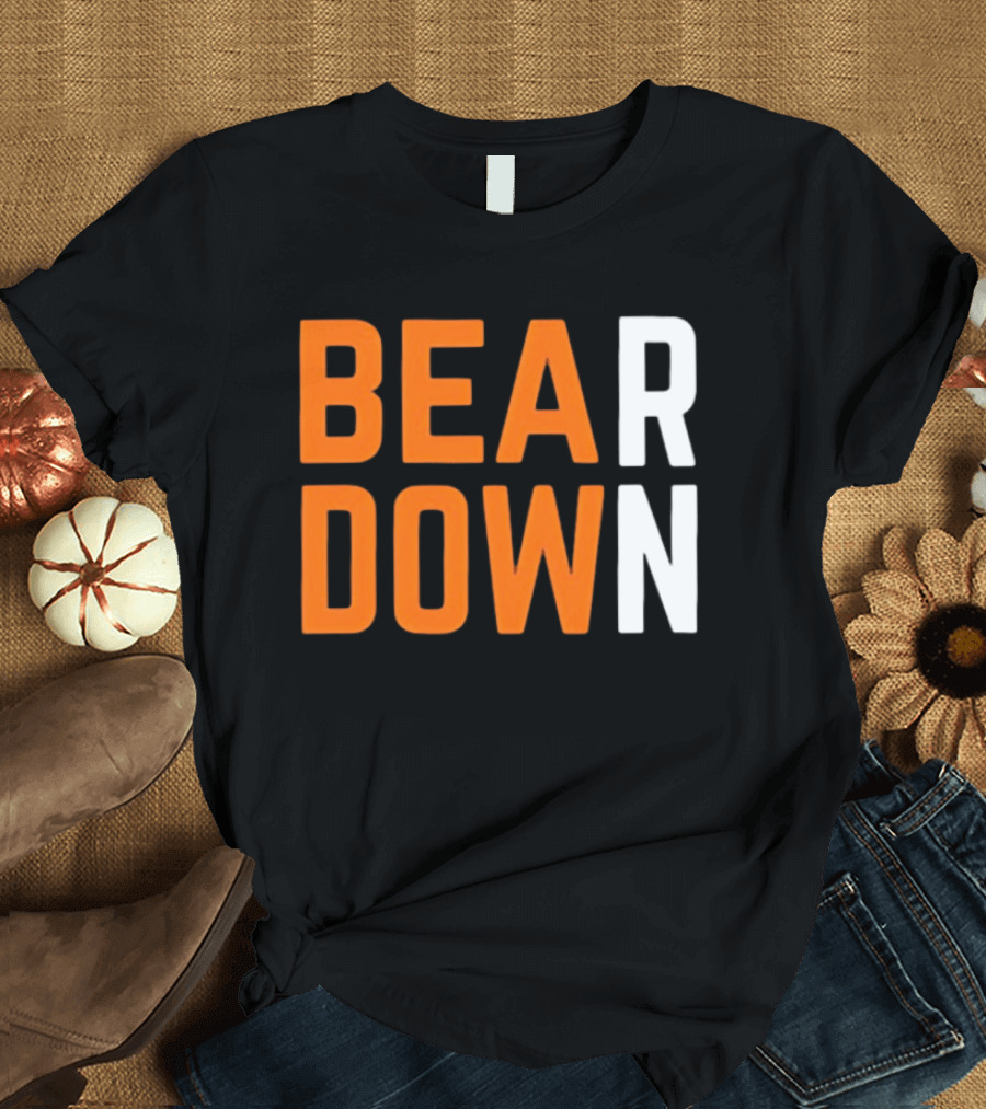Bear Down Chicago Football Team Spirit T-Shirt