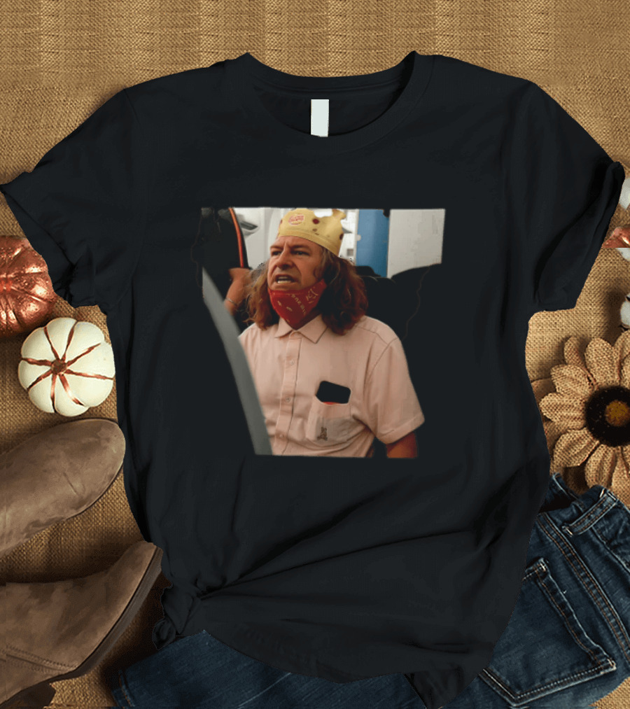 Burger King Crown Angry Guy Meme T-Shirt