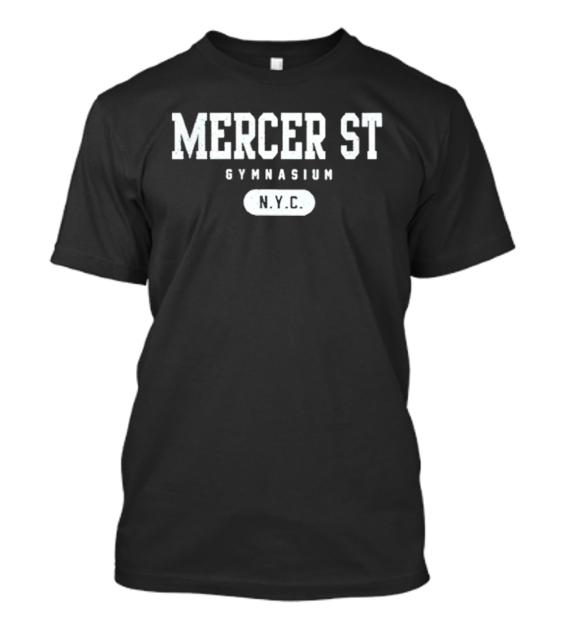 Mercer St Gymnasium NYC Vintage Athletic Club T-Shirt