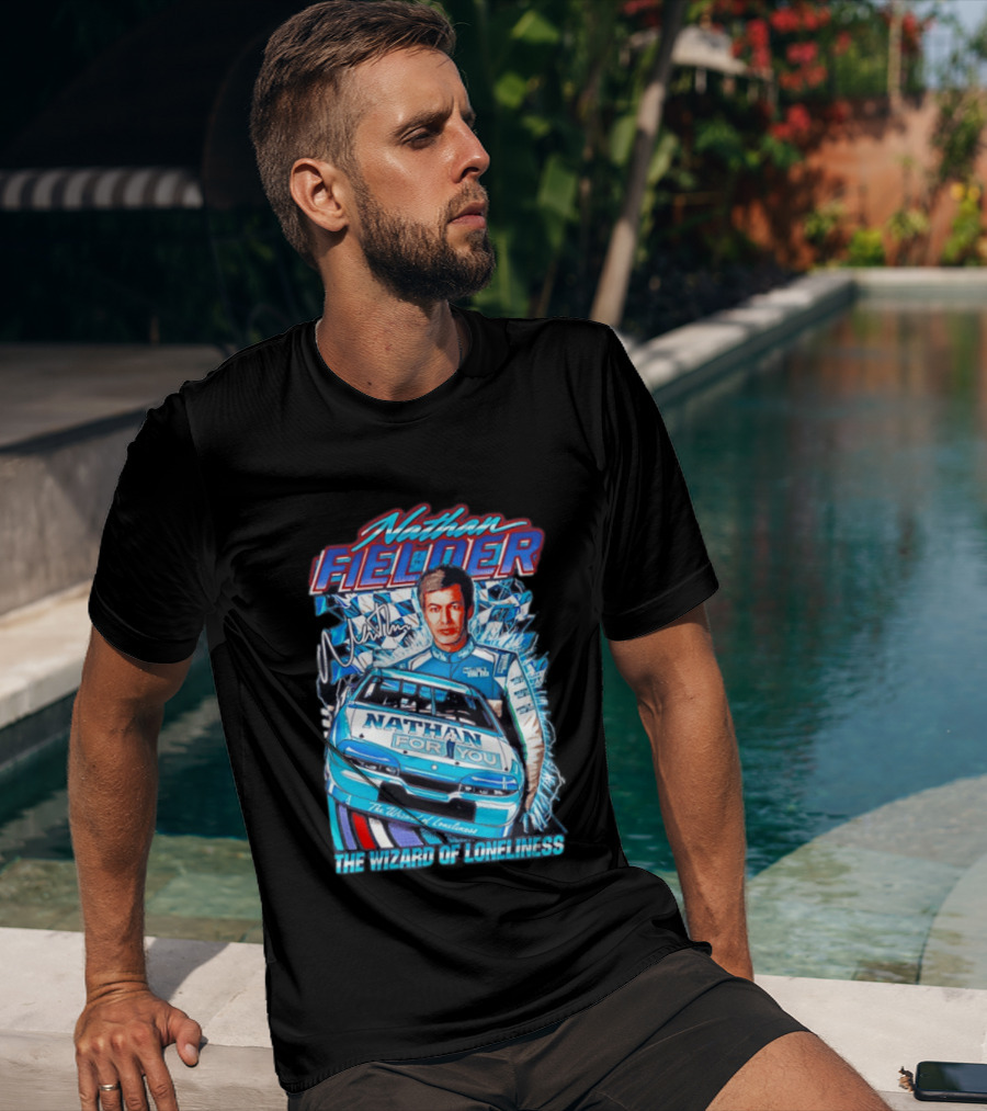 Nathan Fielder For You Wizard Of Loneliness Racing Car T-Shirt