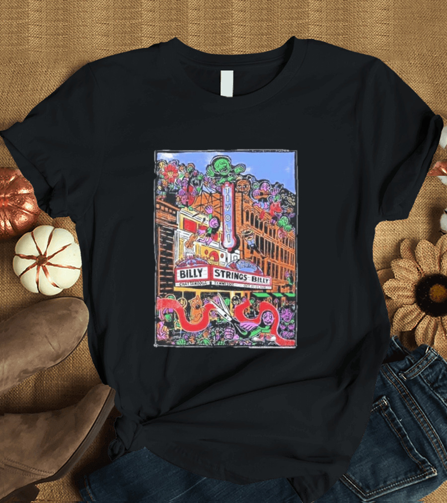 Billy Strings Tivoli Theatre Chattanooga TN October 20th 21th 2026 T-Shirt