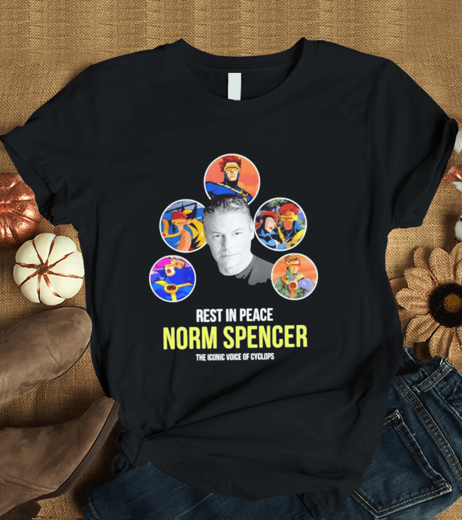 Rest In Peace Norm Spencer Iconic Voice Of Cyclops T-Shirt