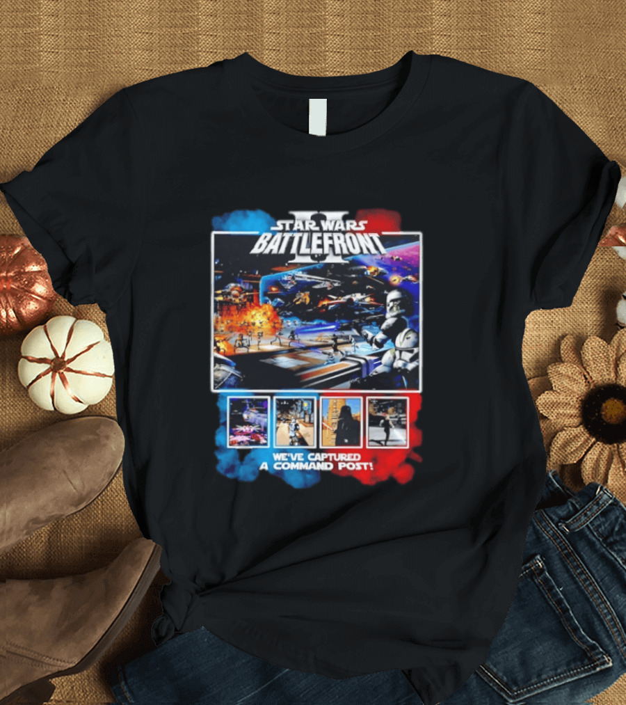Star Wars Battlefront II We've Captured A Command Post Galactic Warfare T-Shirt