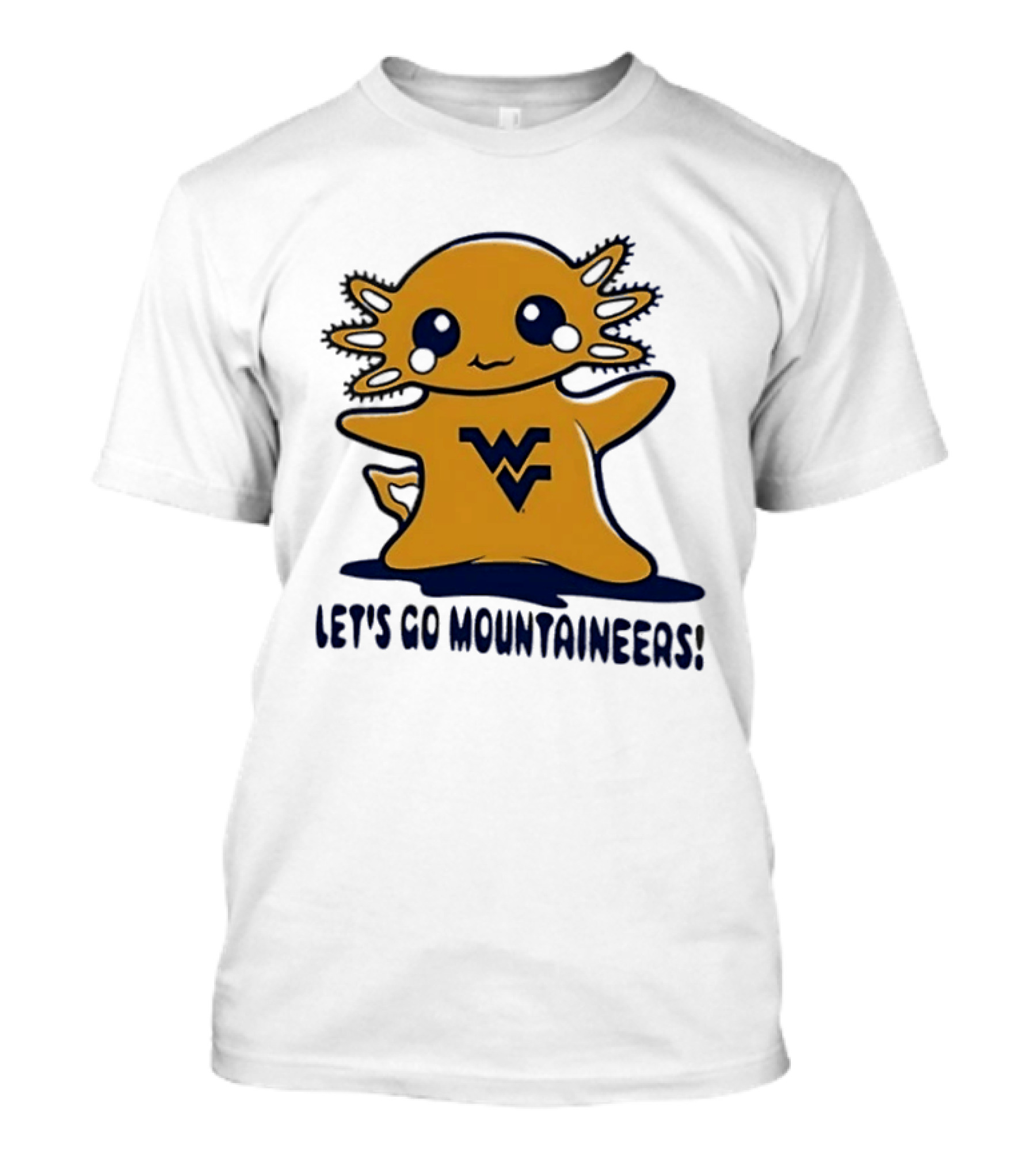 West Virginia Basketball Pokémon Let's Go Mountaineers WVU Fan Spirit T-Shirt