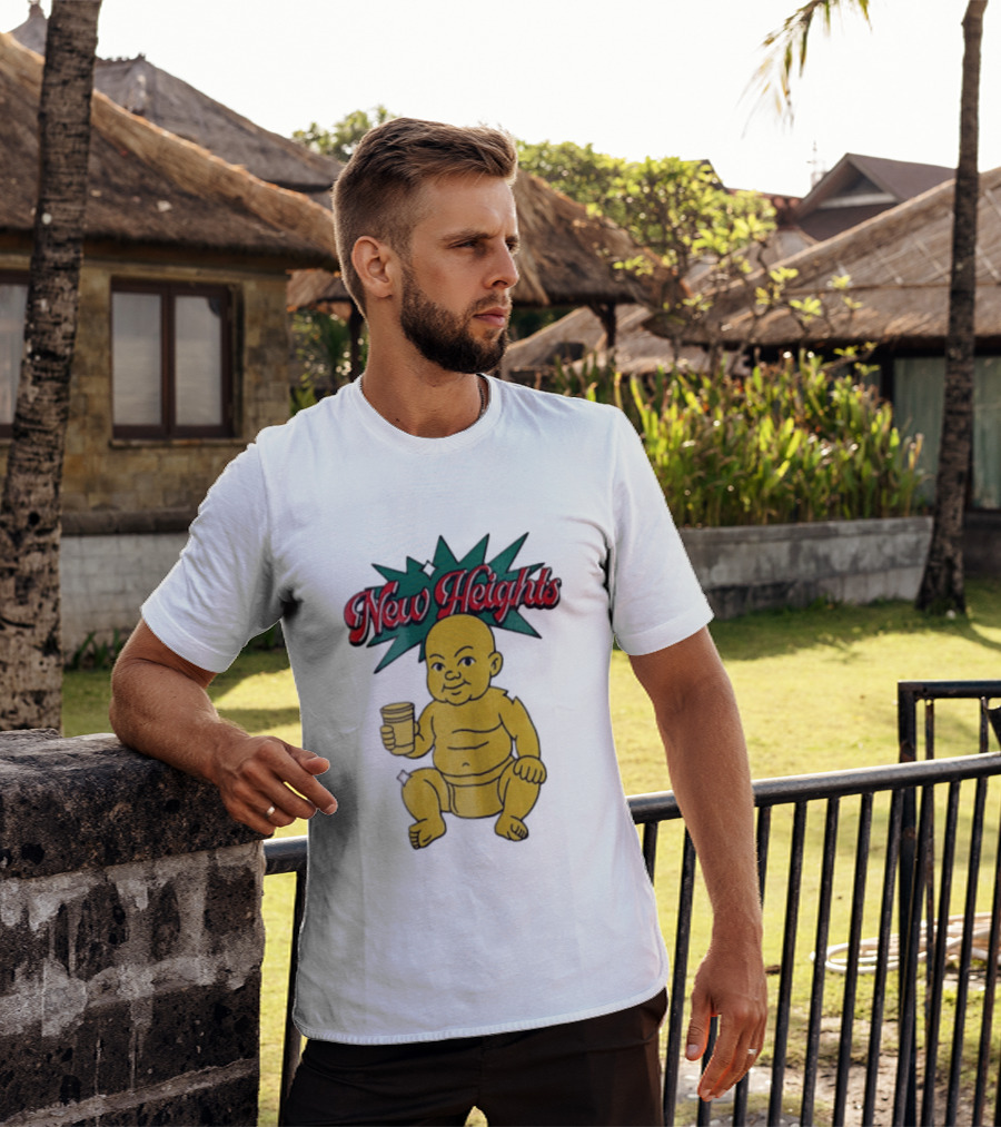 New Heights Golden Baby Drinking Cup T-Shirt