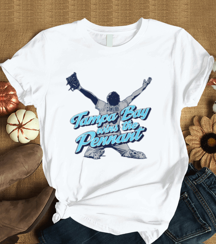Tampa Bay Wins The Pennant Celebration Victory Iconic Sports Moment T-Shirt