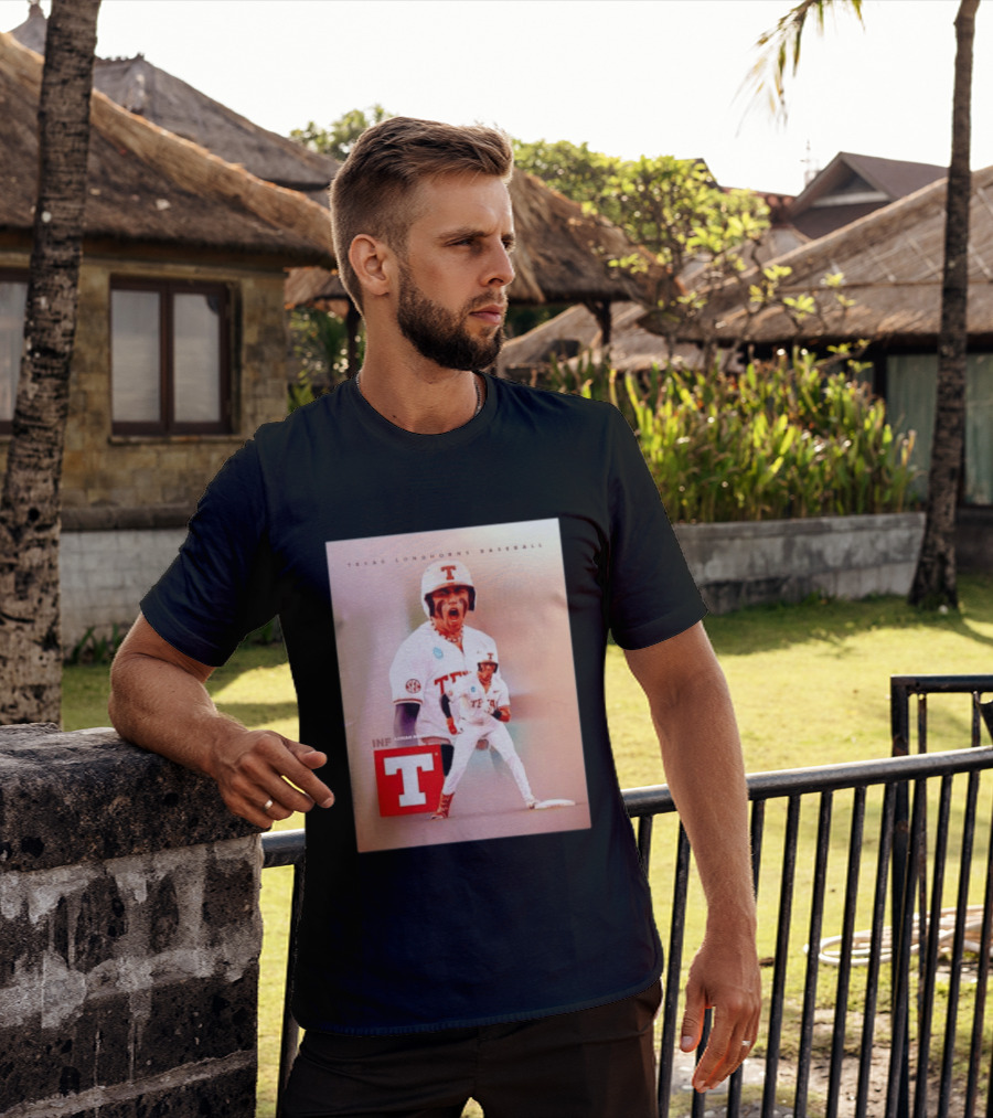 Adrian Rodriguez INF Texas Longhorns Baseball Team T-Shirt