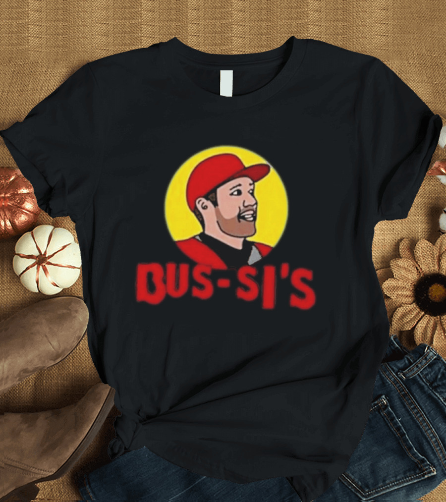 Carolina Hurricanes Bus Si's Red Cap T-Shirt