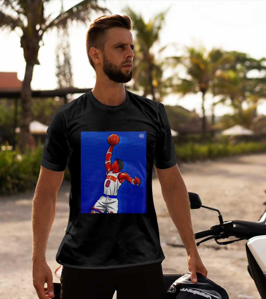 OG Anunoby New York Knicks Dunk Action Moment 8 Jersey T-Shirt