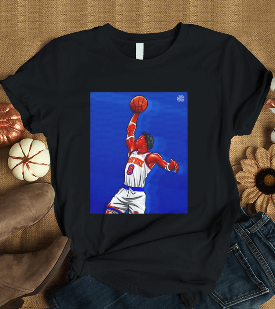 OG Anunoby New York Knicks Dunk Action Moment 8 Jersey T-Shirt
