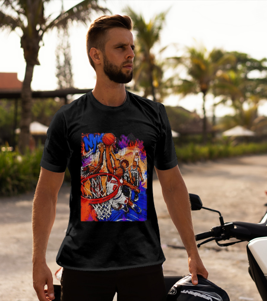 OG Anunoby New York Knicks NYK Basketball Art NBA T-Shirt