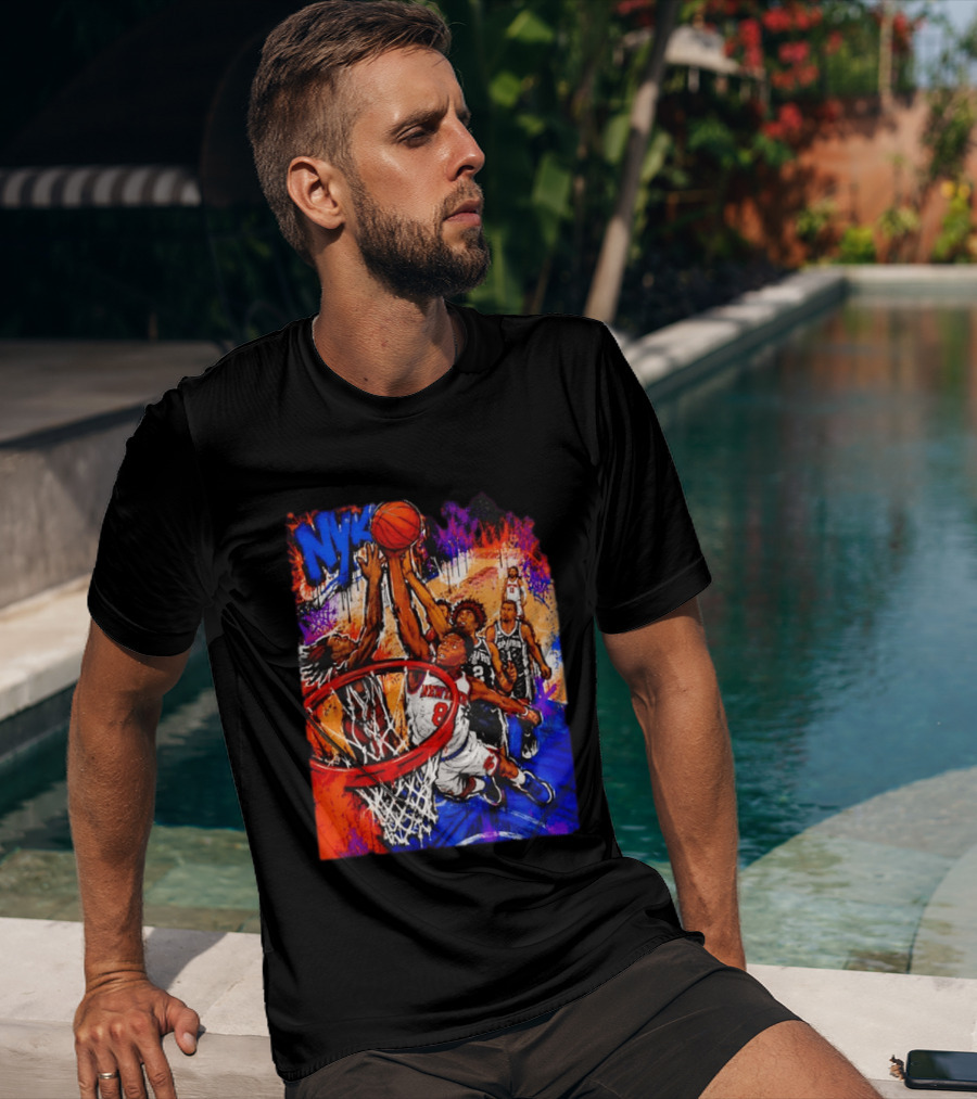 OG Anunoby New York Knicks NYK Basketball Art NBA T-Shirt