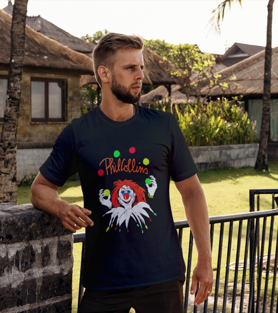 Phil Collins But Seriously Juggling Clown T-Shirt