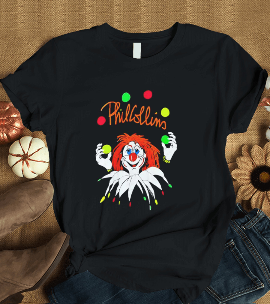 Phil Collins But Seriously Juggling Clown T-Shirt