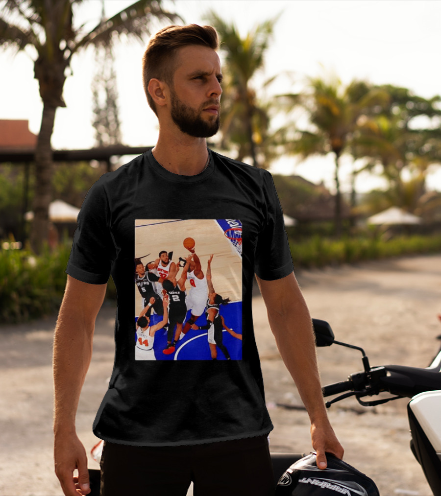 The Putback With OG Knicks Dunking Against Spurs T-Shirt