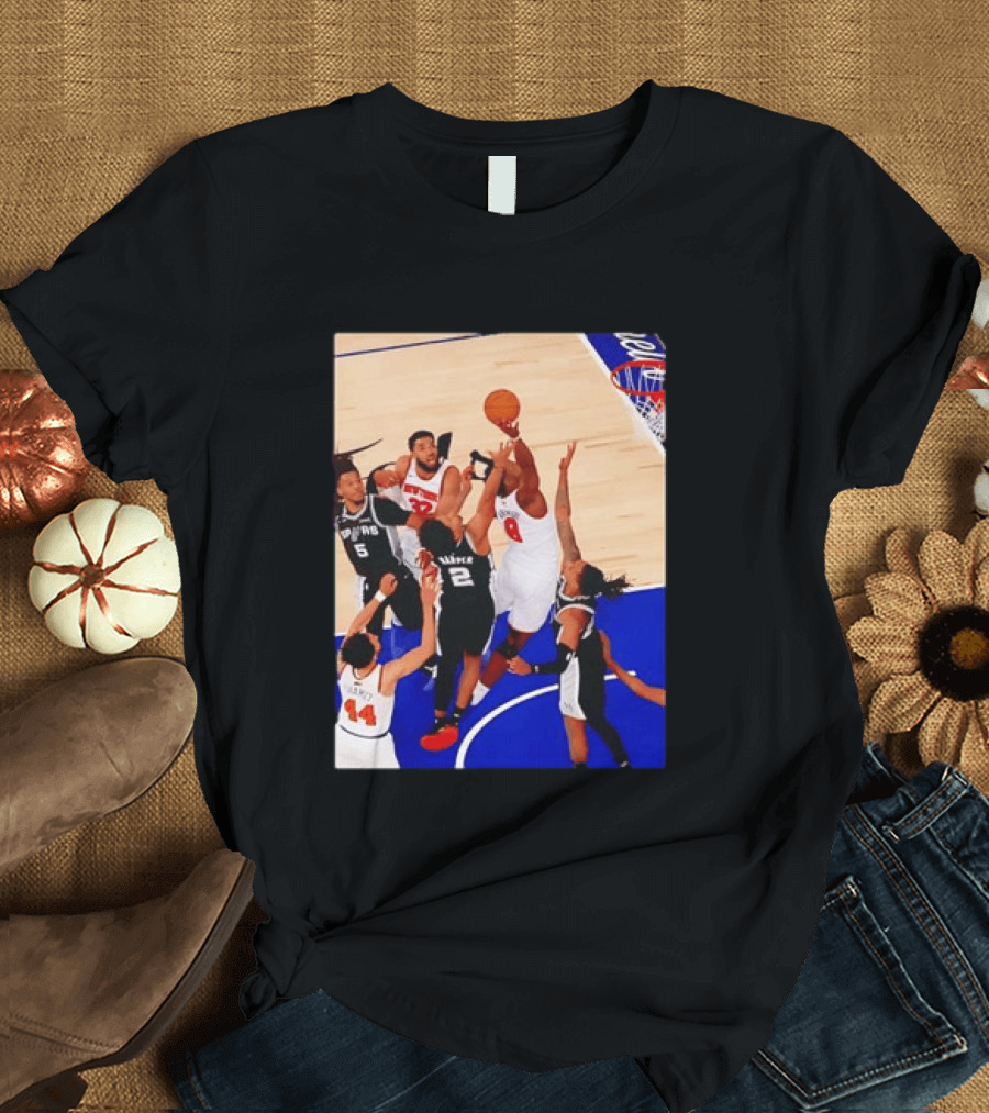 The Putback With OG Knicks Dunking Against Spurs T-Shirt