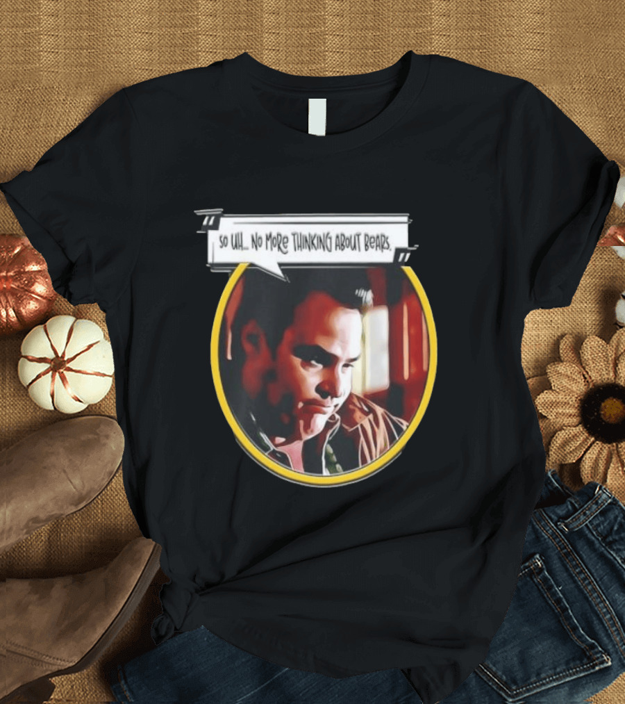 Tony Soprano The Sopranos No More Thinking About Bears HBO Television T-Shirt
