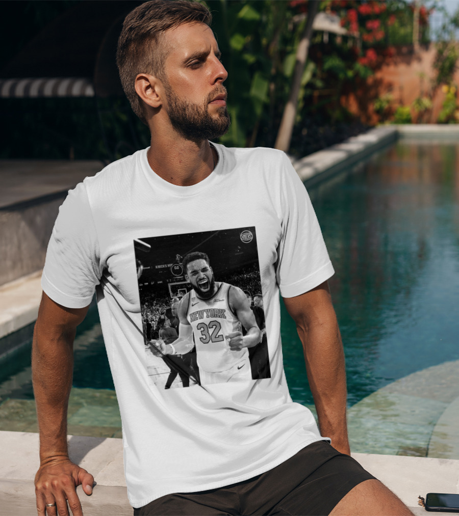Knicks Nation Loud And Proud New York Basketball Karl Anthony Towns Celebration T-Shirt