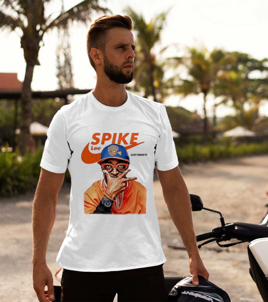 Spike Lee Knicks New York JUST DOIN IT T-Shirt