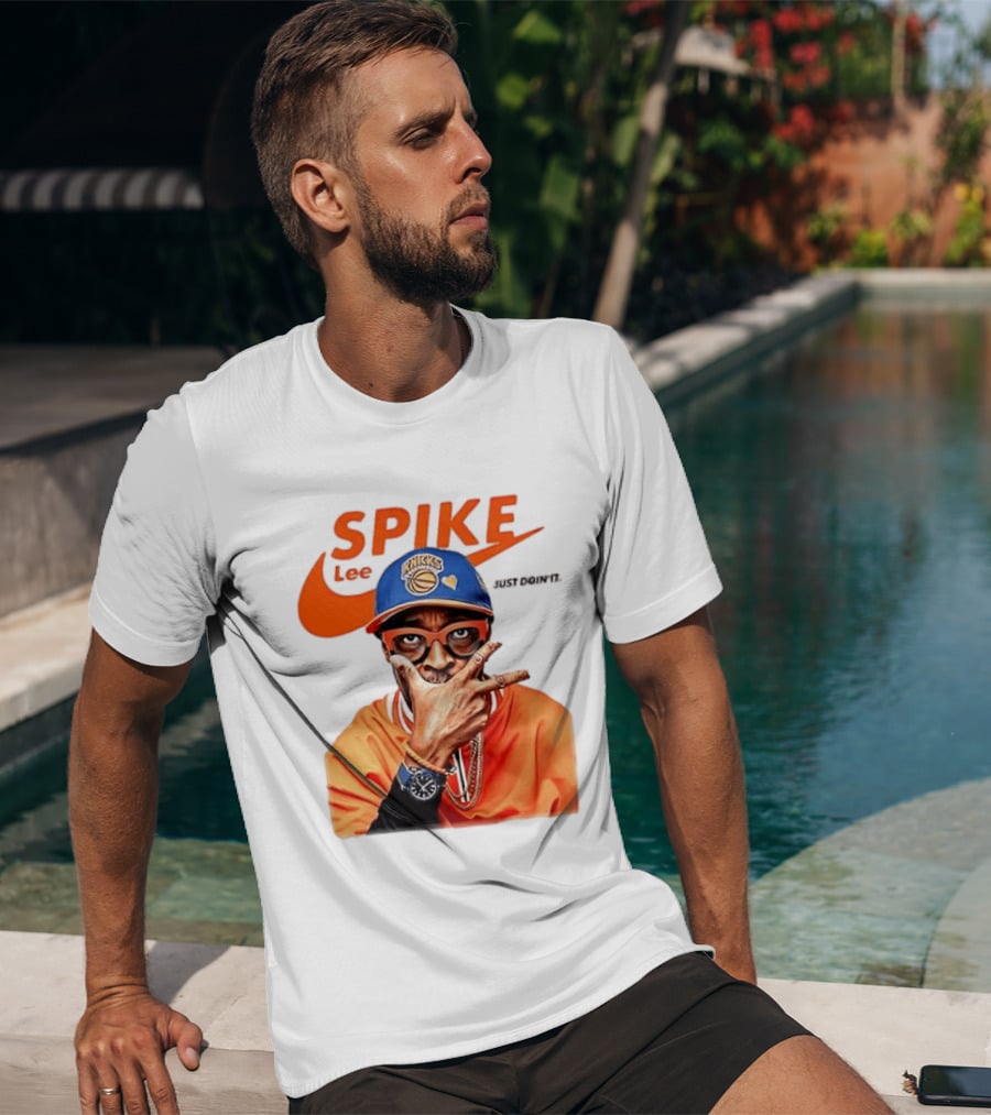 Spike Lee Knicks New York JUST DOIN IT T-Shirt