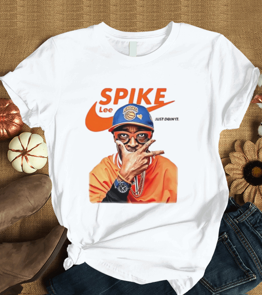 Spike Lee Knicks New York JUST DOIN IT T-Shirt