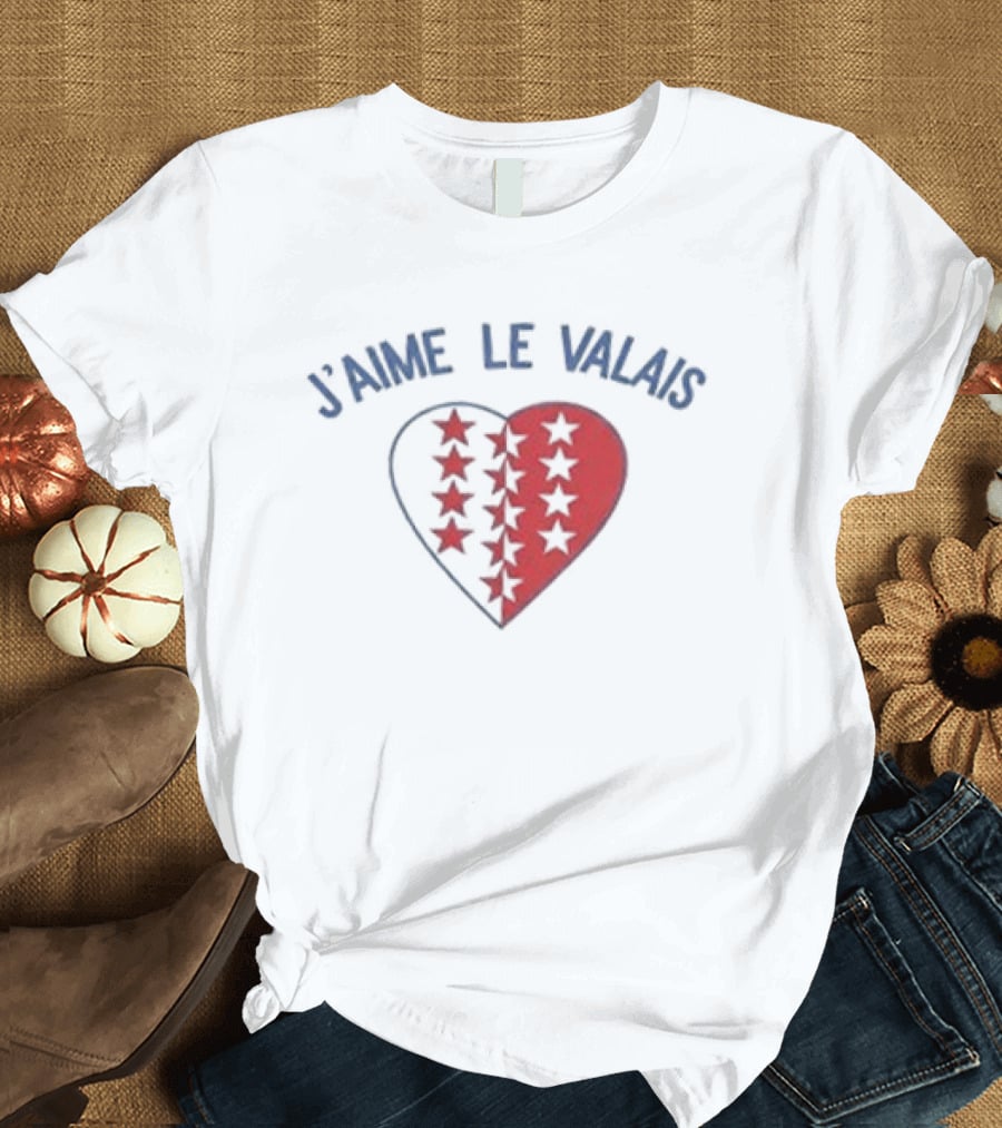 Olivia Rodrigo J'aime Le Valais Heart Stars Baby 2026 T-Shirt