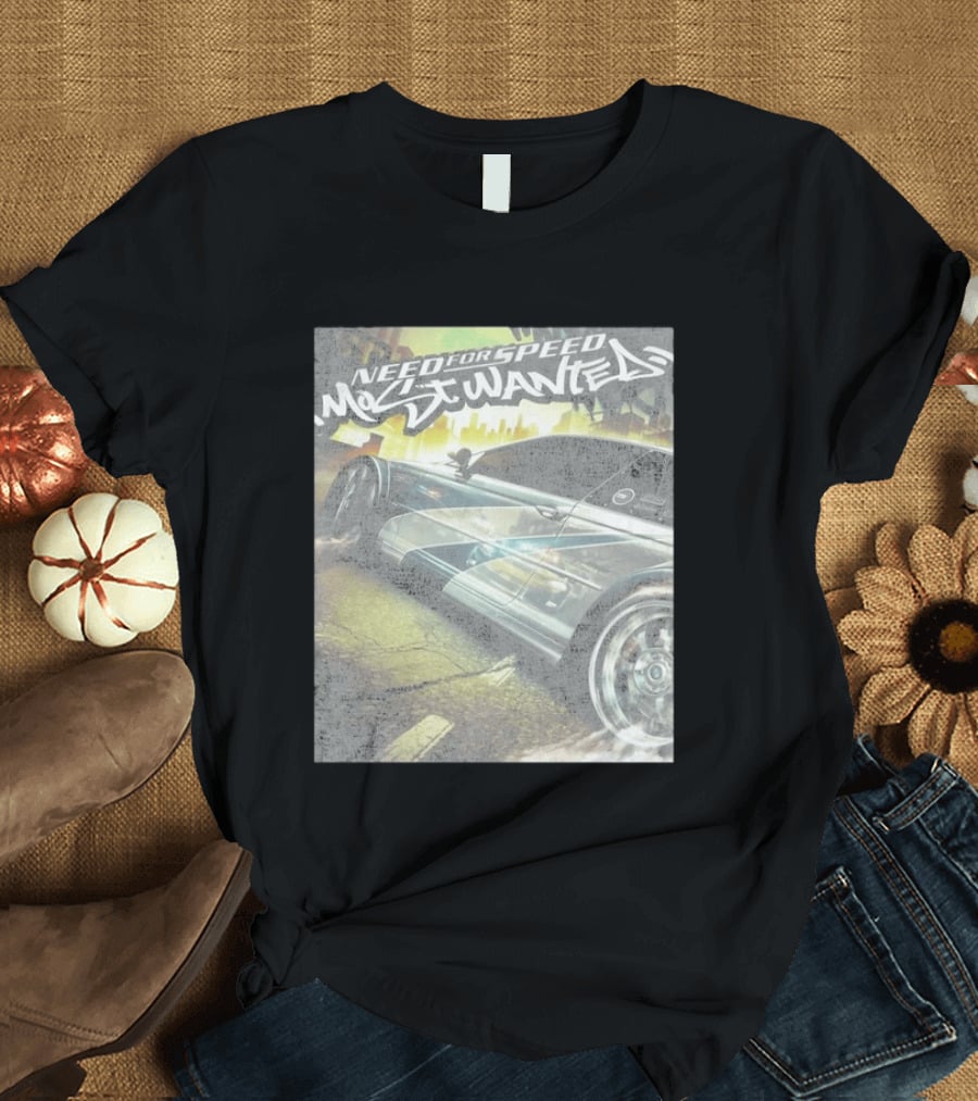 Need For Speed Most Wanted Racing Car Game T-Shirt