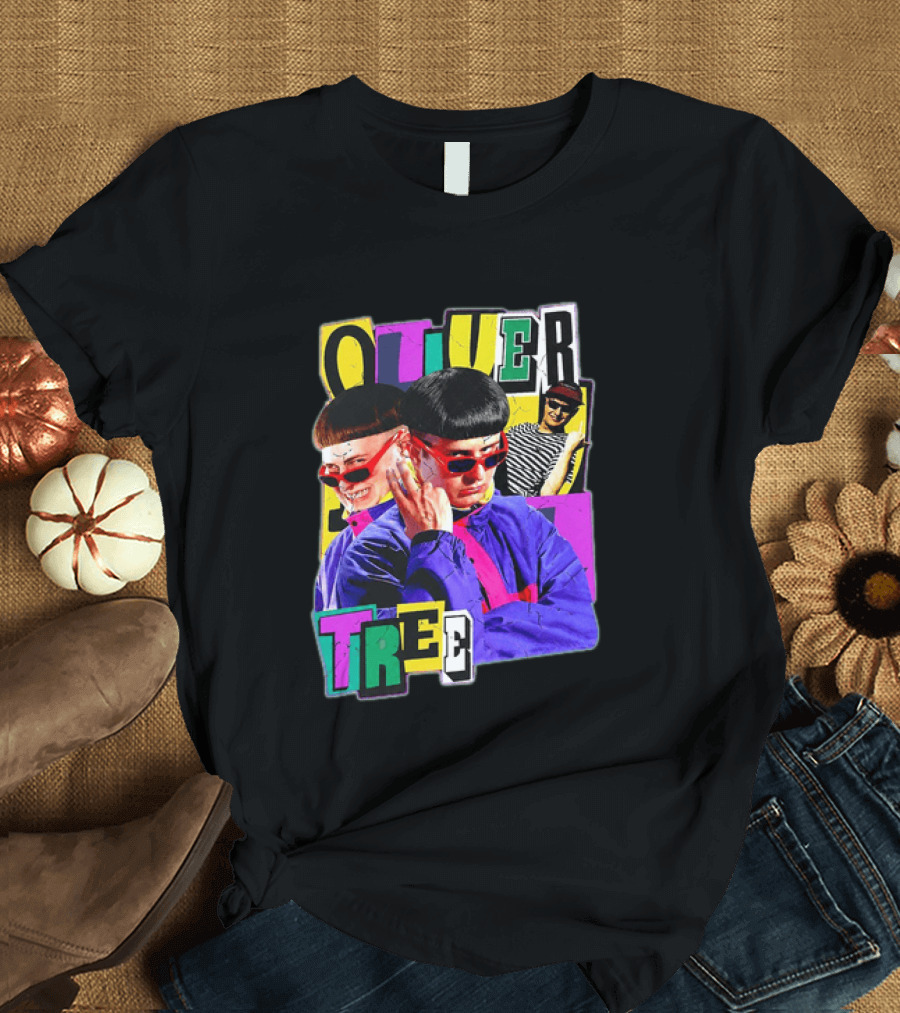 Oliver Tree 1993 2026 Memorial Collage With Retro Sunglasses T-Shirt