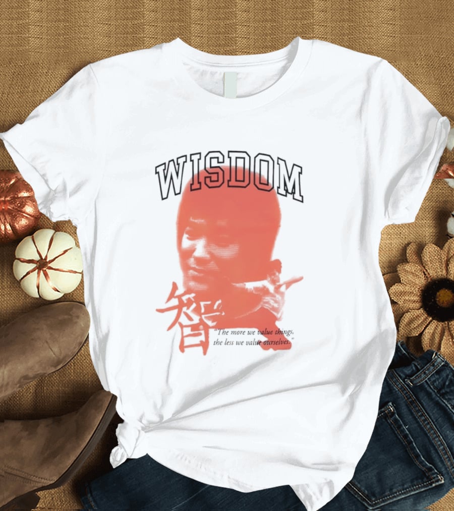 Bruce Lee Awake NY Wisdom Red T-Shirt