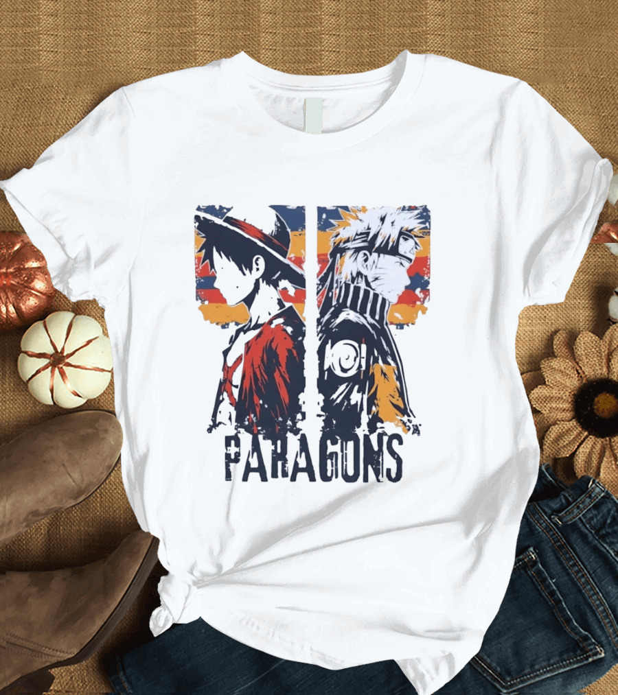 Anime Paragons Comic Con Cosplay Icons Duo T-Shirt