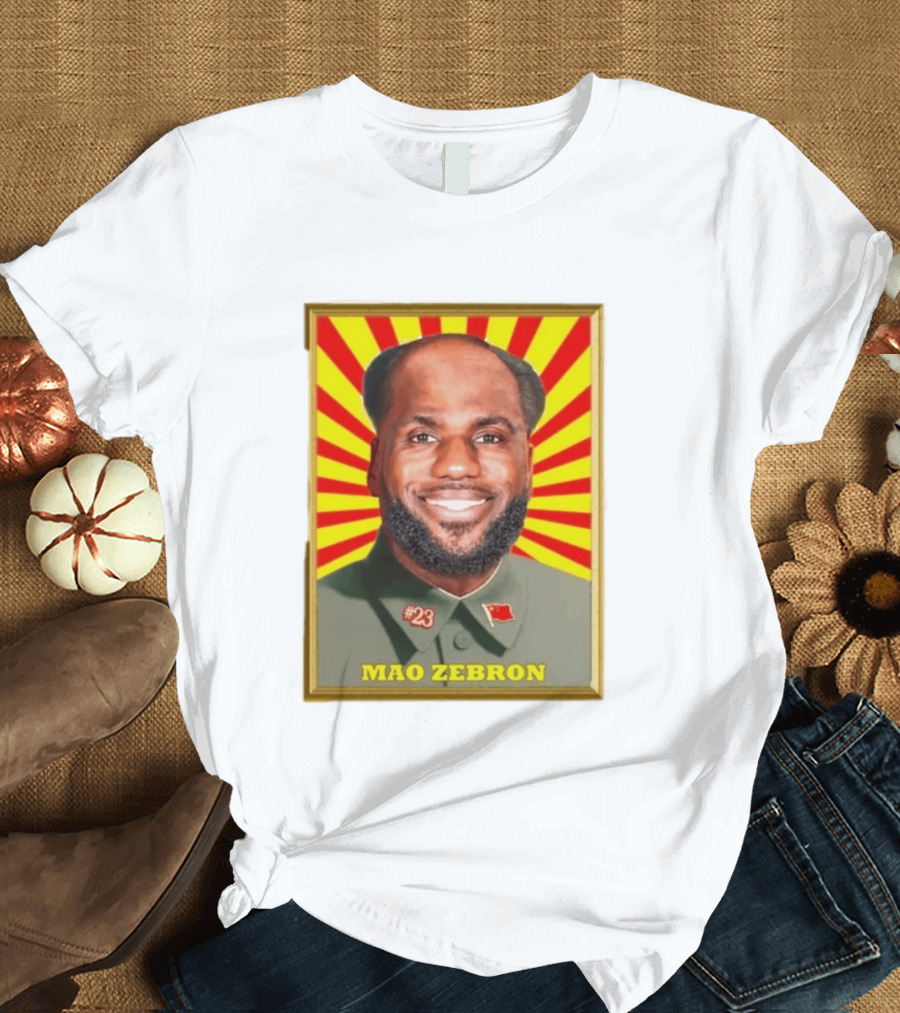 Mao Zebron #23 Lebron James Meme T-Shirt