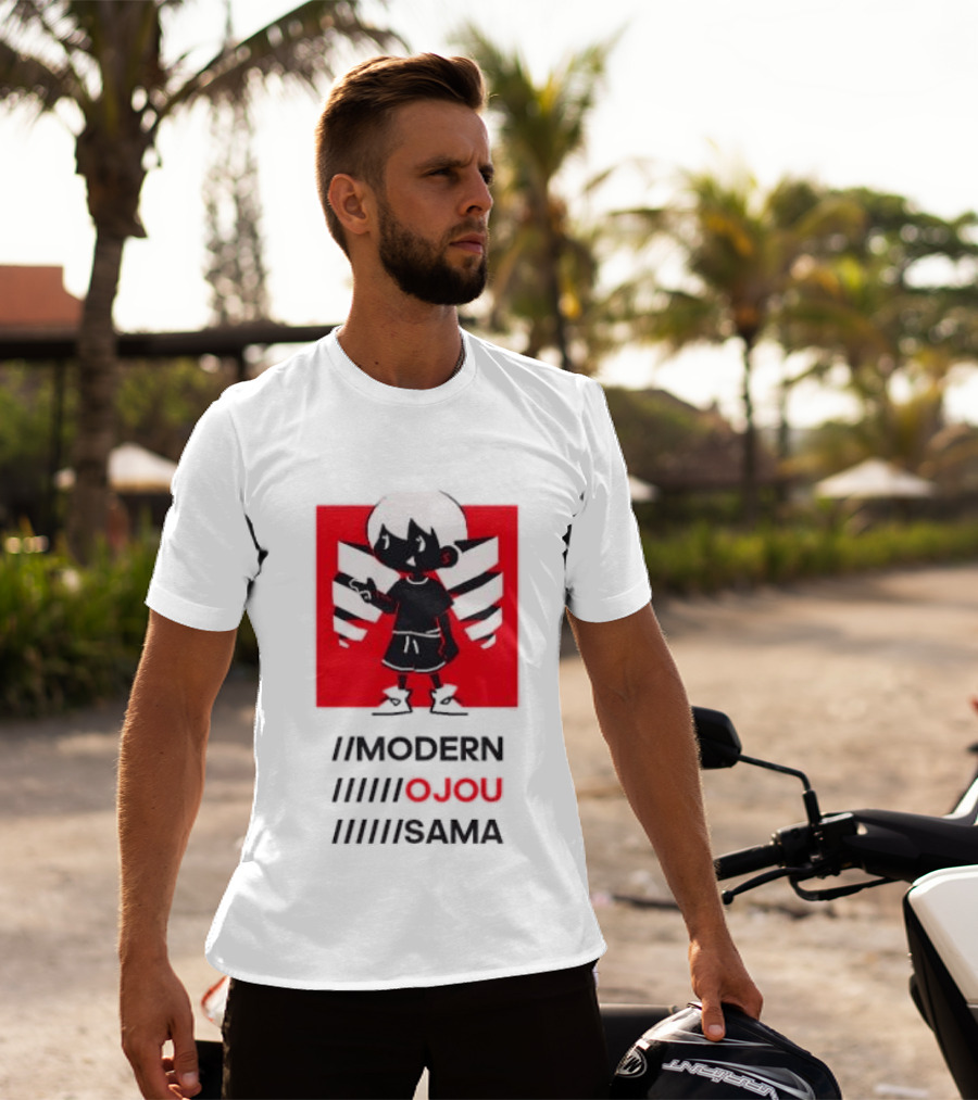 Modern Ojou Sama Character With Bold Hairstyle And Attitude T-Shirt