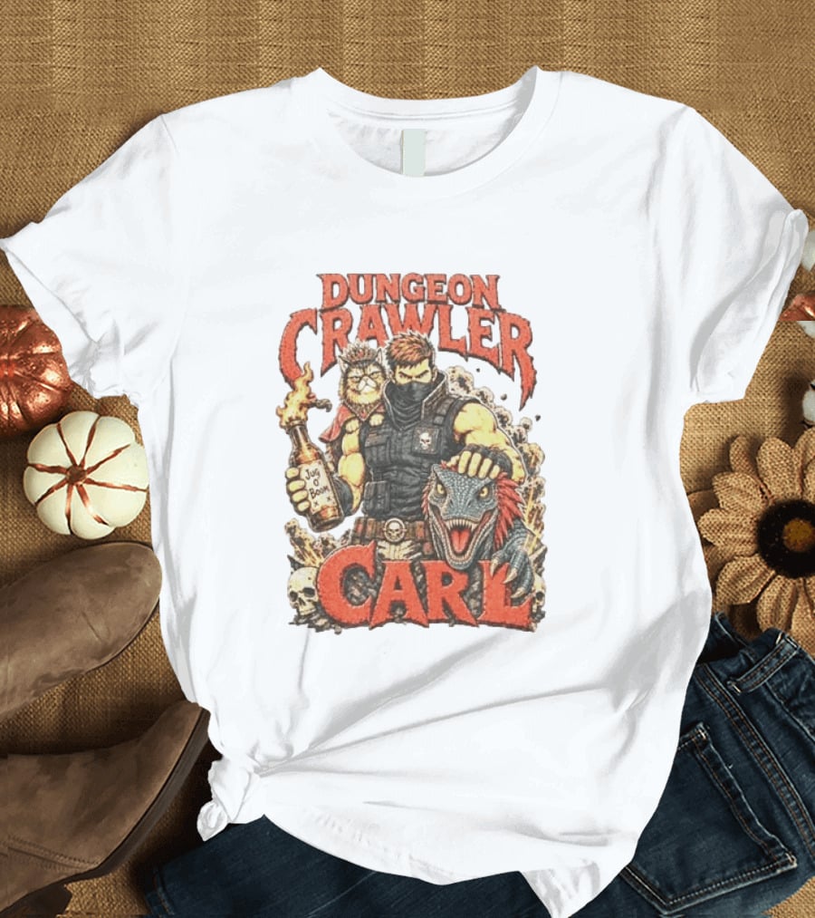 Dungeon Crawler Carl Princess Donut And Mongo You Will Not Break Me T-Shirt