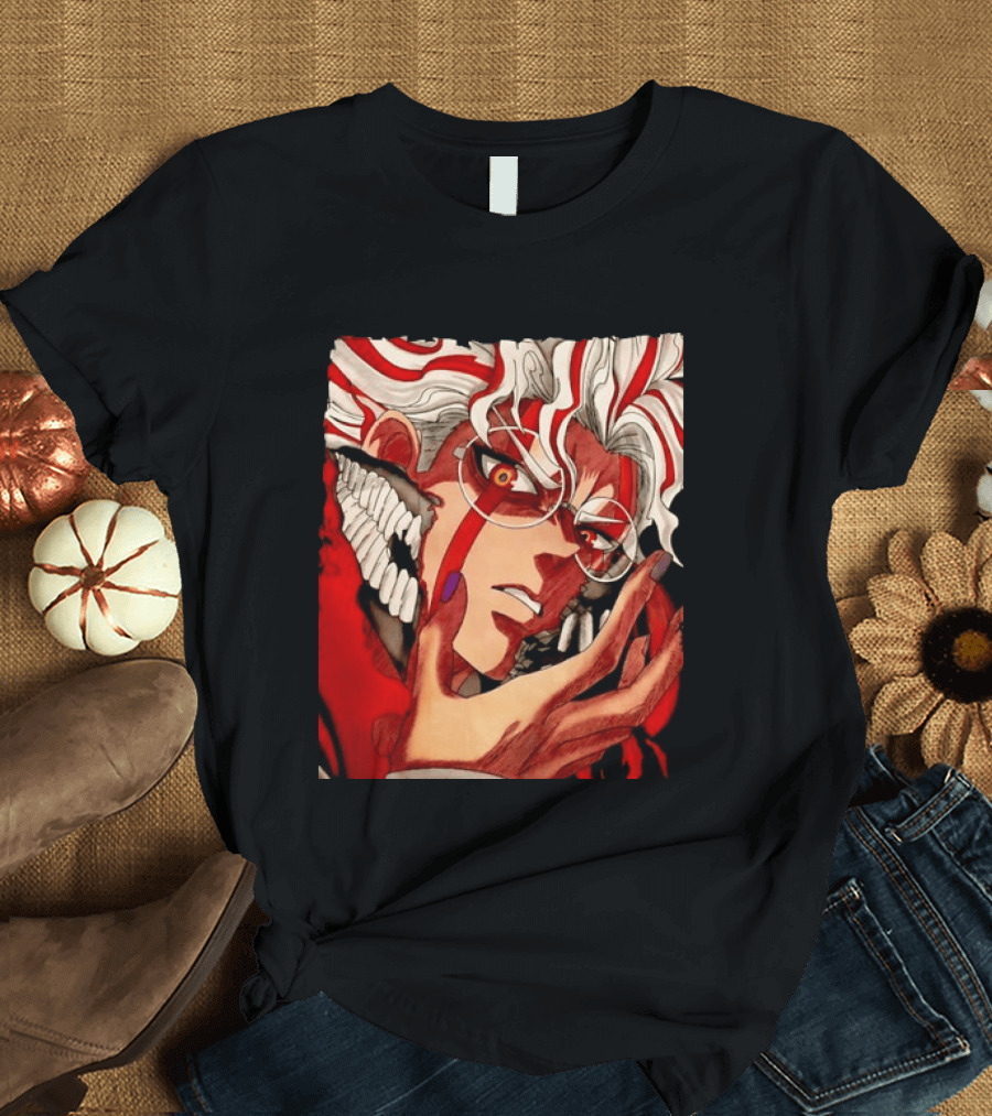 Akaza Kimetsu No Yaiba Upper Rank Three Anime T-Shirt