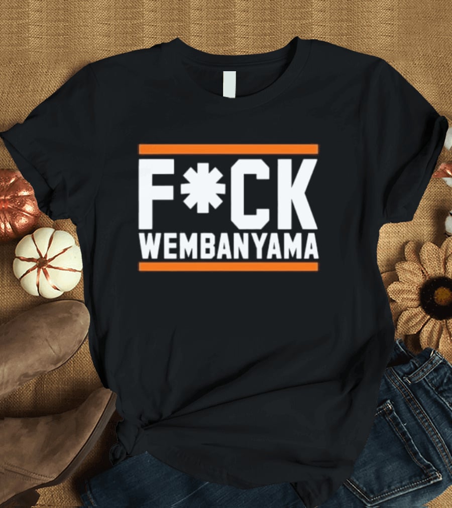 Wembanyama New York Knicks F*ck T-Shirt