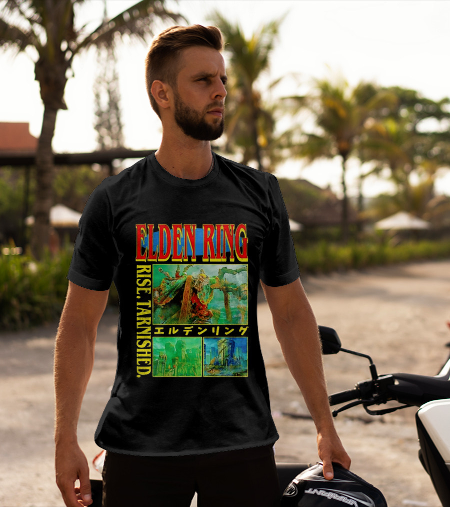 Elden Ring Godrick The Grafted Rise Tarnished Japanese T-Shirt