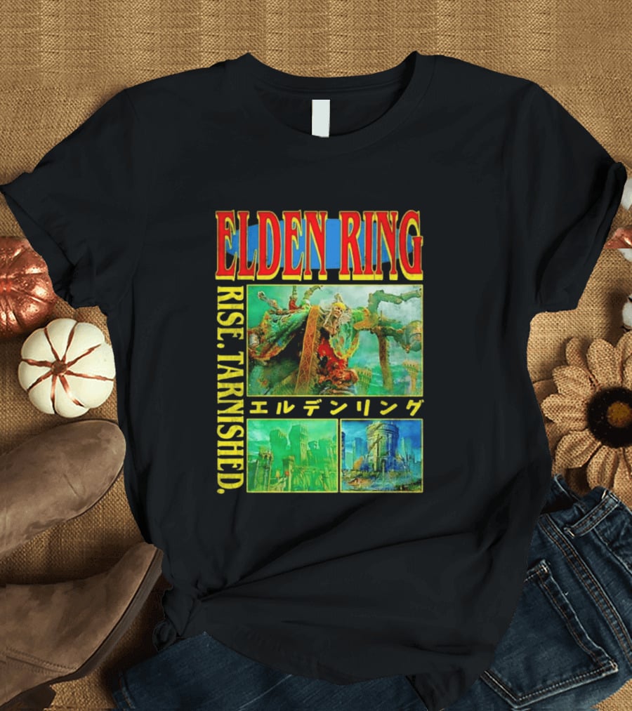 Elden Ring Godrick The Grafted Rise Tarnished Japanese T-Shirt