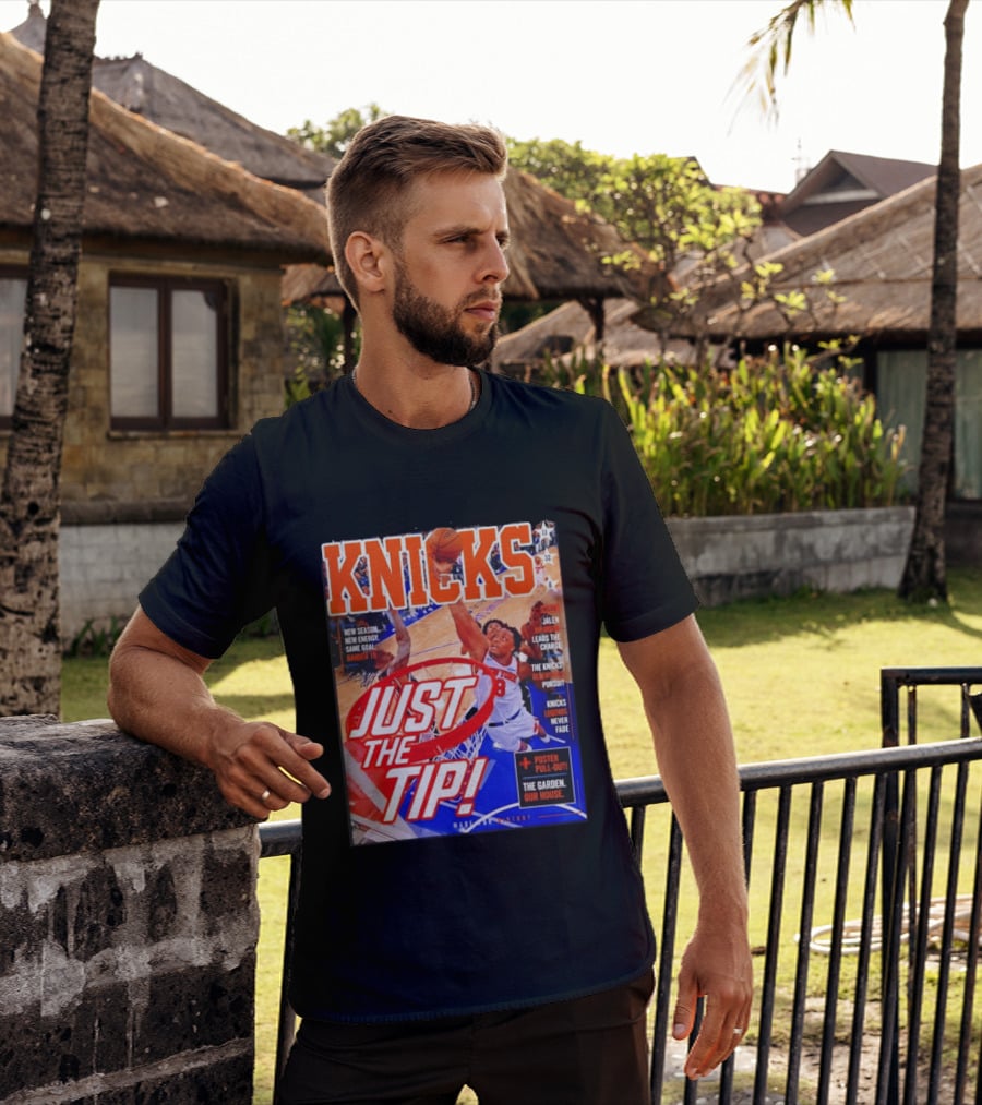 New York Knicks Just The Tip Brunson Leads The Charge Madison Square Garden T-Shirt