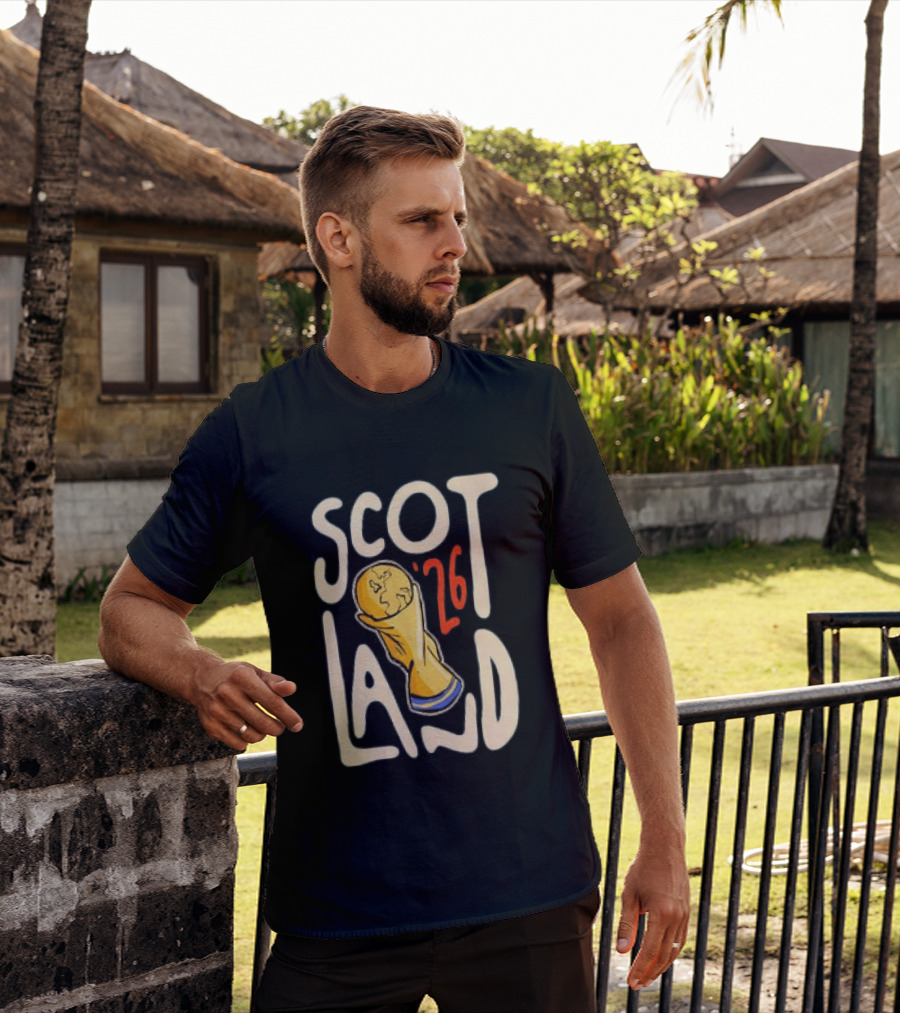 Scotland 2026 Trophy Cup Celebration T-Shirt
