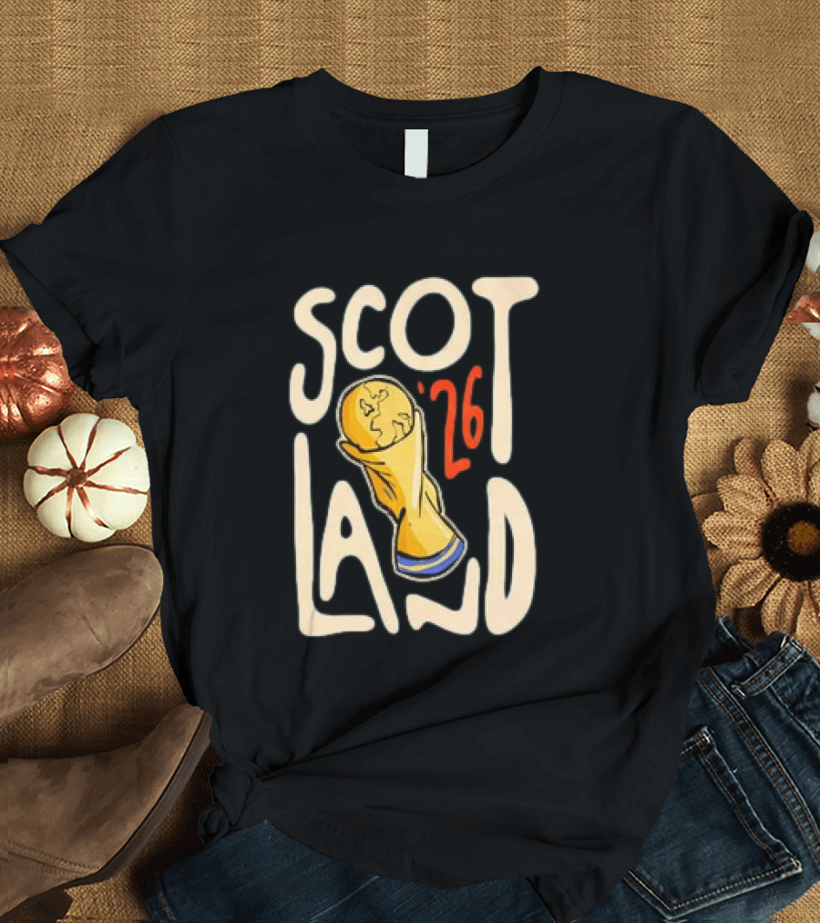 Scotland 2026 Trophy Cup Celebration T-Shirt