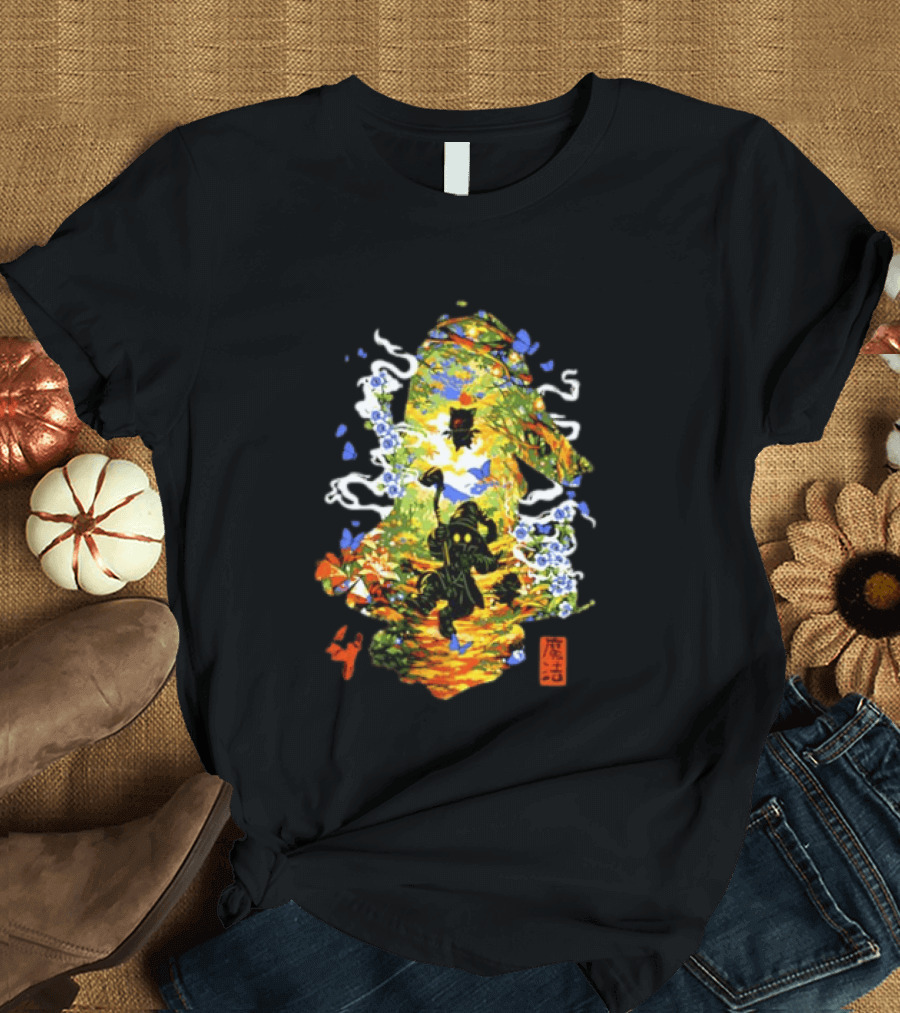 Vivi Ornitier Fantasy Character Artistic Butterfly Forest T-Shirt