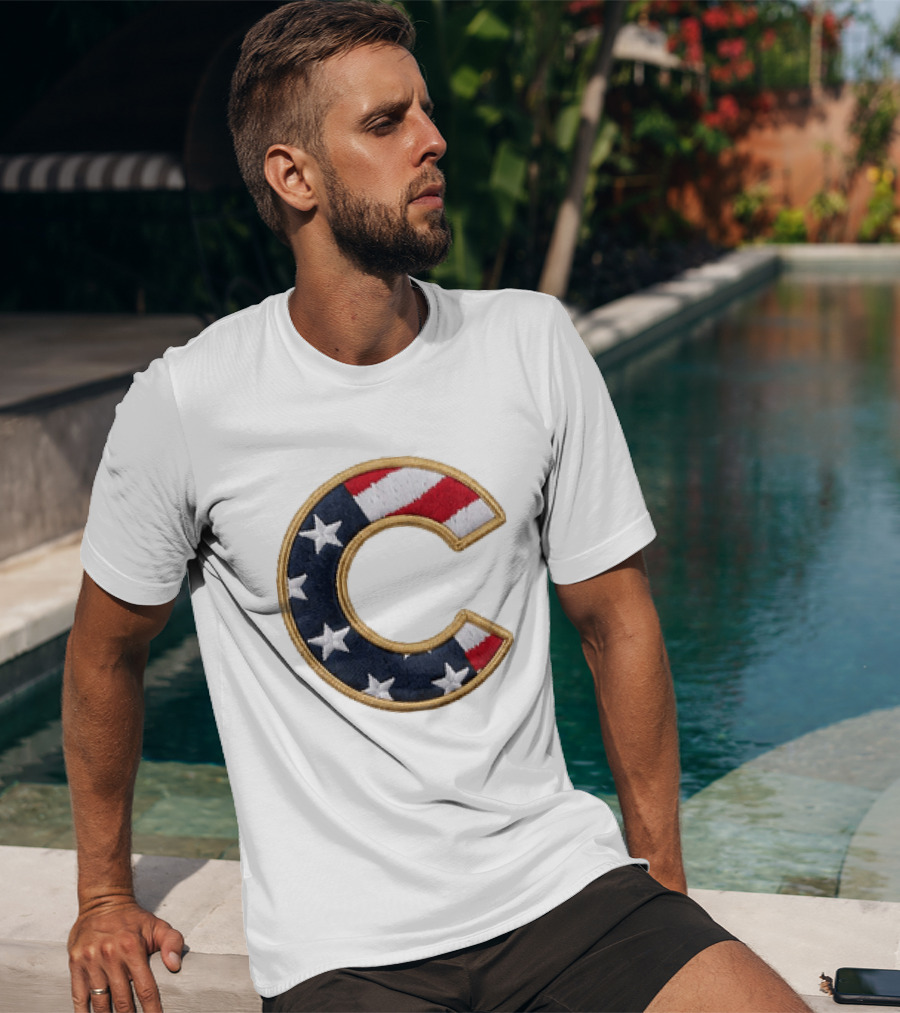 2026 Cubs Patriotic Independence Day Hats Stars And Stripes T-Shirt