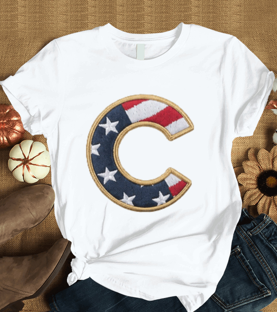 2026 Cubs Patriotic Independence Day Hats Stars And Stripes T-Shirt
